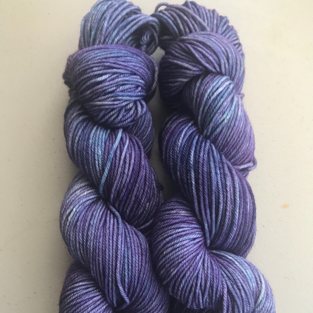 Wisteria Denim Collection-100 SW Merino Wool Aran